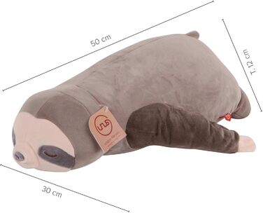 М'яка іграшка UNUS Лінивець, сірий