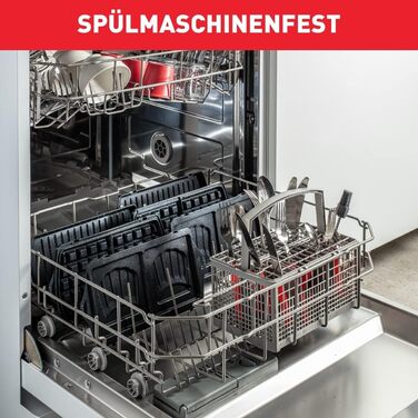 Набір Tefal Snack Collection з 4 шт. SW854D Комбінований пристрій Включає 4 набори пластин з антипригарним покриттям Можна мити в посудомийній машині Паніні, вафлі, сендвічі, солодкі тістечка 700 Вт Чорний/Нержавіюча сталь