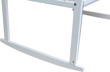 Дитяче ліжко/приліжко/колиска Micoland 3-в-1 120x60 см з матрацом білого кольору