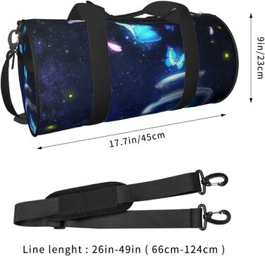 Універсальна дорожня сумка-мішок Метелик для чоловіків та жінок, спортивна сумка