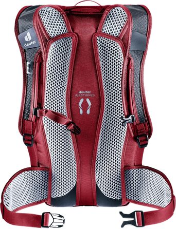 Велосипедний рюкзак Deuter Race 16, вишня-масала, 16 л, з системою Airstripes