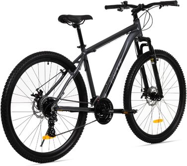 Гірський велосипед Goetze Define 2.1 Hardtail, 29-дюймові колеса, 19-дюймова алюмінієва рама, подвійні дискові гальма, 24-швидкісна Shimano Altus, графітова амортизаційна вилка 100 мм