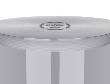 Каструля Bravo Chef 22 см (4.35 л) з кришкою (6720870)