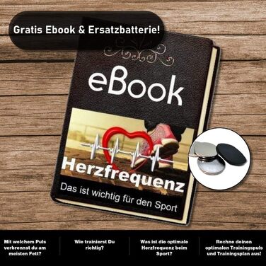 Монітор серцевого ритму, Bluetooth ANT, точна ЕКГ - сумісний з Polar, Runtastic, Wahoo, Garmin, Endomondo Pulse, Heartbeat Swim