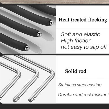 Вішалка для штанів для гардеробу, висувна вішалка для штанів, багатофункціональна підставка для штанів з 22 кронштейнами, вішалка для штанів з безшумним амортизатором, компактне сховище для гардеробів, чорний