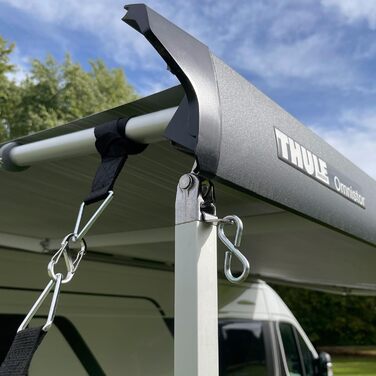 Ваш тент GEAR Storm Set - 4-точковий захист тенту, штормовий ремінь, відтяжки, підходить для всіх тентів