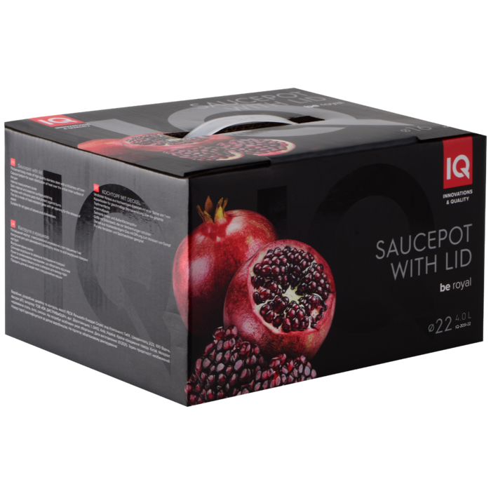 Каструля 22 см 4 л Be Royal IQ