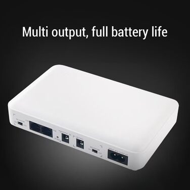 Міні-UPS резервне живлення 8000mAh з WiFi для роутера, модему та камер відеоспостереження