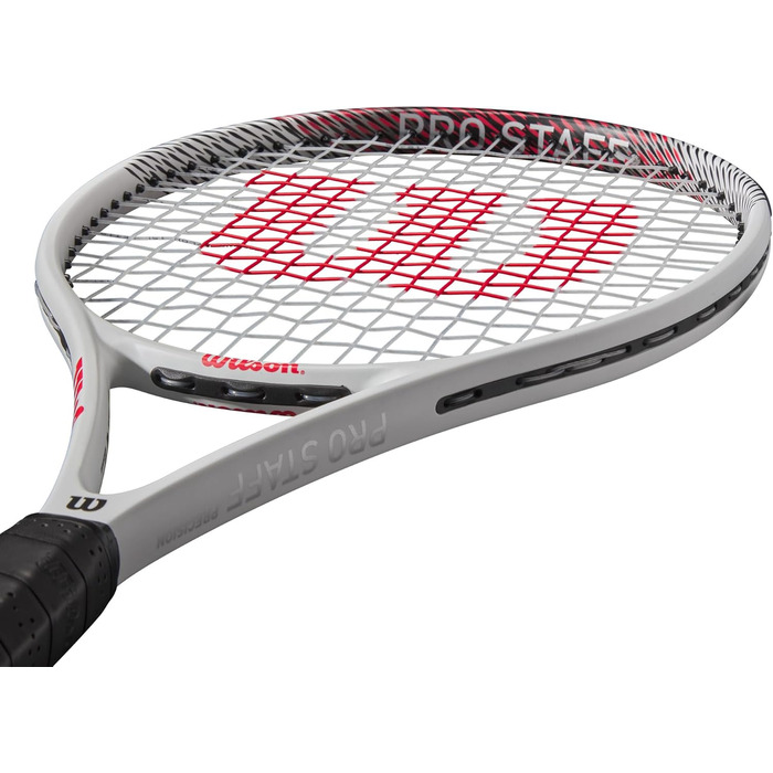 Тенісна ракетка Wilson Unisex Adult Pro Staff Precision RXT 105 4-1/4&39 (2) Біла / Чорна / Червона