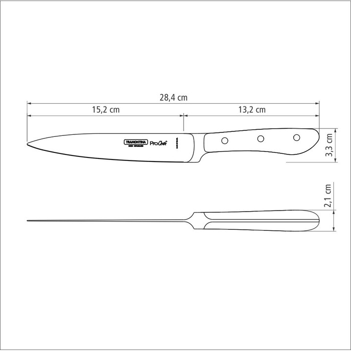 Ніж універсальний Tramontina ProChef, 152 мм (6591638)