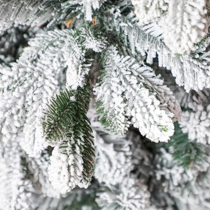 Штучна ялинка зі снігом 183 см HOMCOM