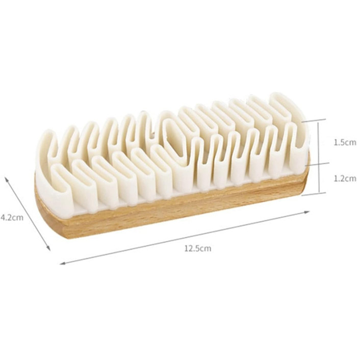 Щітка для взуття Завантажений замшевий нубук Матеріал Взуття/Чоботи/Сумки Щітка для чищення скрубера