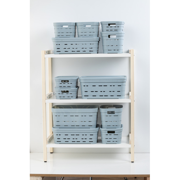 Кошик Idea Home 00612 Pyramid Blue 5 л (00612 Blue) (7180076)