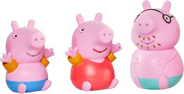 Ігровий набір для ванни Peppa's House Іграшкова свинка Пеппа Віконний спринклер і пральна машина робочий душ і ванна для дітей від 18 місяців, різнокольорові (Свинка Пеппа Ванна Бризка), 73415