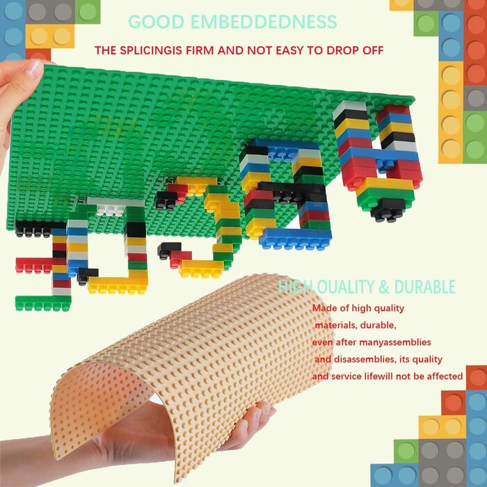 Набір базових пластин Guihumz, 8 штук, 25.5 x 25.5 см