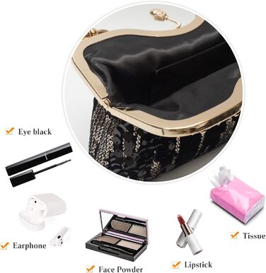 Вінтажна вечірня сумочка 1920-х років з паєтками, оксамитовий клатч для жінок, весідна сумочка для нареченої, елегантна сумка на ланцюжку з діамантами та стразами, темно-синя