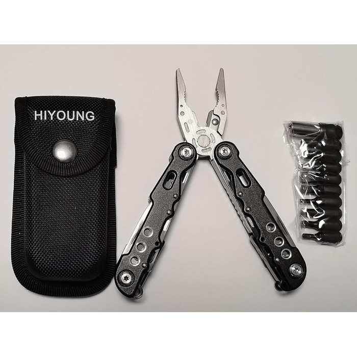 Мультитули з нержавіючої сталі, складні багатофункціональні плоскогубці 24 в 1, багатофункціональні плоскогубці, мультитул, мульти