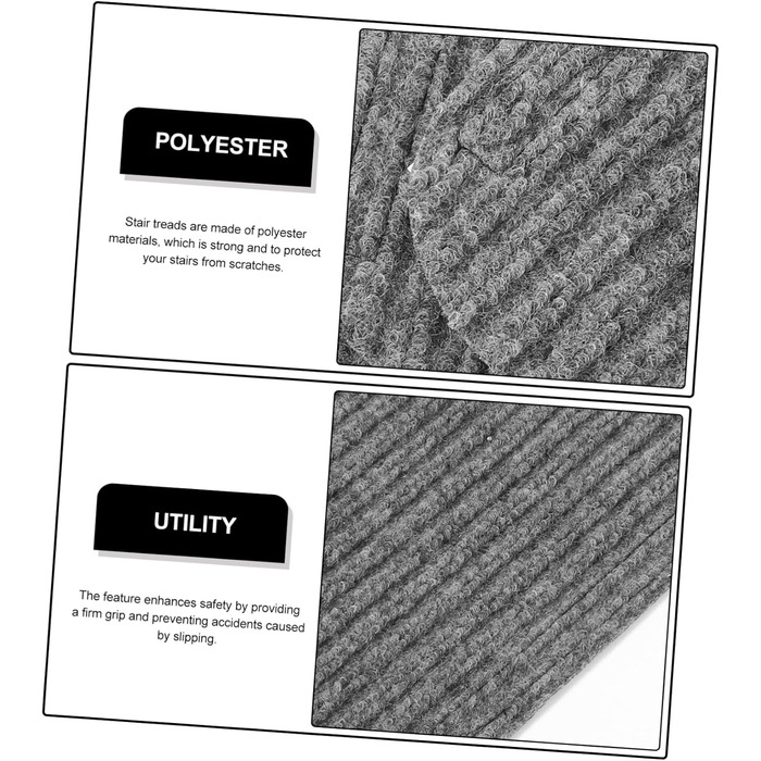 Нековзні чохли для сходів Mikinona, 4 шт., для кемпінгу, автофургона та захисту сходів - міцні для використання в каравані