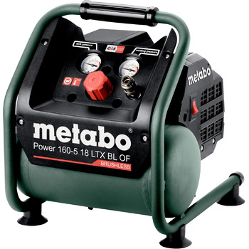Акумуляторний компресор Metabo Power 160-5 18 LTX BL 18V - коробка - 601521850