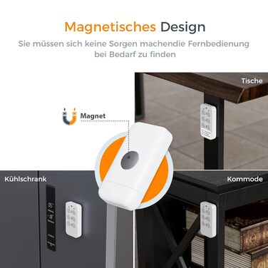 Бездротові розетки TESSAN з комплектом дистанційного керування, 3 розетки з 1 ручним передавачем, діапазон 30,5M, вилки з дистанційним керуванням для інтер&39єру, побутової техніки та світильників, 2300W, білі