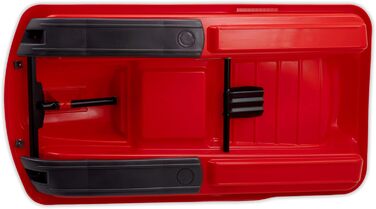 Снігохід KHW Snow Fox, кермовий, TÜV-тестований, червоний