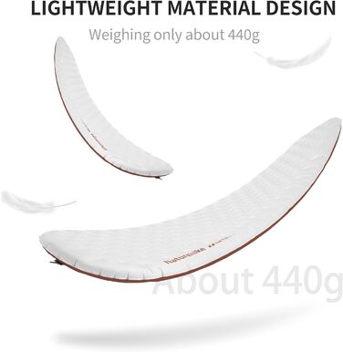 Термальний килимок для сну 5.8 R-value для кемпінгу 4 сезони Ультралегкий самонадувний килимок для сну Надувний матрац Міцний з надувним мішком Weib-5.8r-mummy