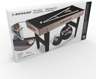 Більярдний стіл Dunlop з повним набором аксесуарів – розвага для всієї родини!
