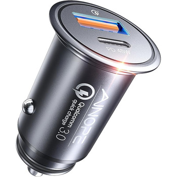 Прикурювач USB C автомобільний зарядний пристрій 12v USB адаптер автомобільний зарядний пристрій штекер автомобільний зарядний при
