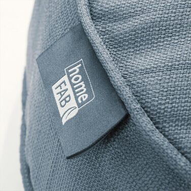 Підлогова подушка для дому та вулиці - пуф-сидіння для підлоги та саду, стійка до атмосферних впливів, водонепроникна, висота приблизно 10 см - кругла, Ø 60 см, піщана