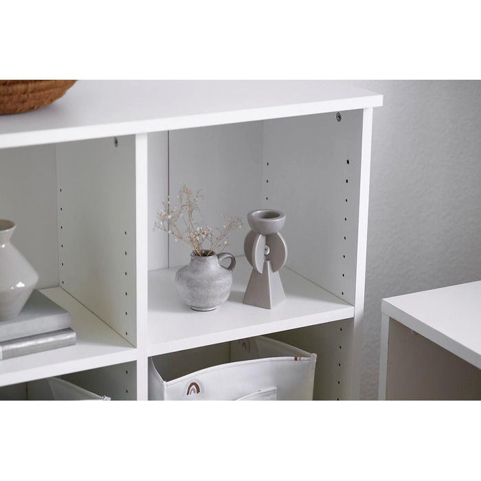 Білий комод, шафа для документів, 80,2 x 109,5 x 35 см, шафа для файлів, багатоцільова шафа, книжкова шафа, офісні меблі, комбінований, універсальна шафа, шафа для зберігання, офісні меблі