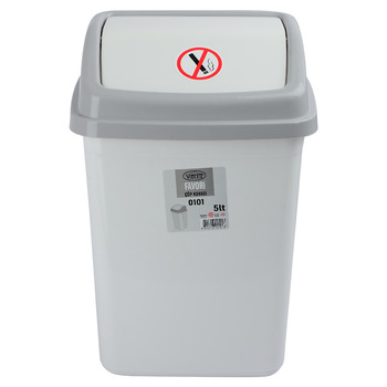 Контейнер для сміття Violet House 0101 White, 5 л (6749529)