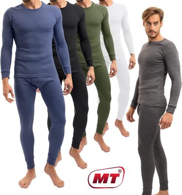 Чоловічий комплект лижної та термобілизни MT - довга білизна Soft Inside, 3XL, чорний