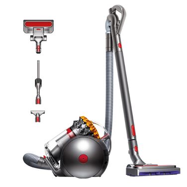 Пилосос Dyson Big Ball Absolute 2 19 компактних циклонів для максимального збору бруду, для всіх типів підлоги, Iron/Blue