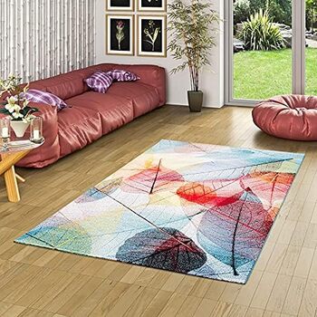 Дизайнерський килим Pergamon Faro Tropical Colorful Leaves в 5 розмірах 160х230 см