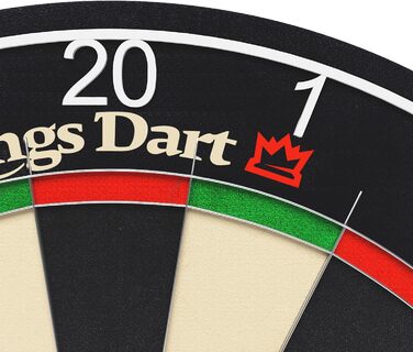 Мішень для дартсу Kings Dart Професійний HD Сизаль ø 45 см різнокольоровий