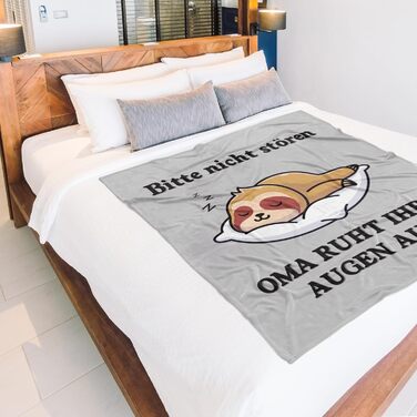 Подарунки на день народження бабусі Niyewsor, фланелева ковдра - подарунки для бабусі, найкращий подарунок бабусі від онука, подарунок на день народження бабусі