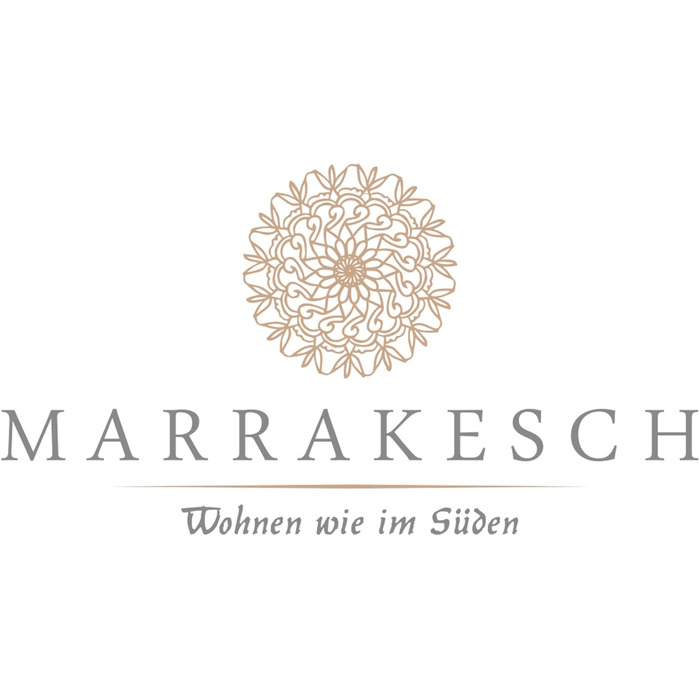Пуф-табурет MARRAKESCH з бавовни, включаючи наповнювач, кругла підлогова подушка ø 50 см як східний декор (бежевий - білий)