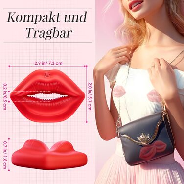 Вібруючі затискачі для сосків Gobeken, 9 режимів, з дистанційним керуванням, червоні