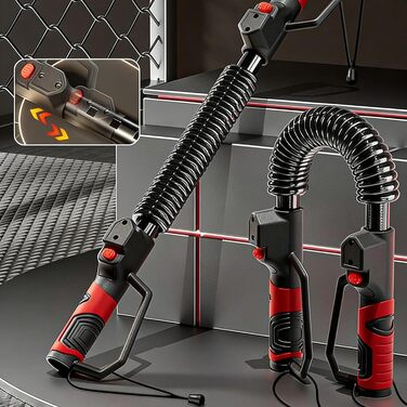 Твістер-гриф Spring Power Фітнес-тренажери з регульованим опором, тренажери для рук, для батьків, чоловіків, спортсменів, ентузіастів фітнесу, початківців, професіоналів, домашнього офісу