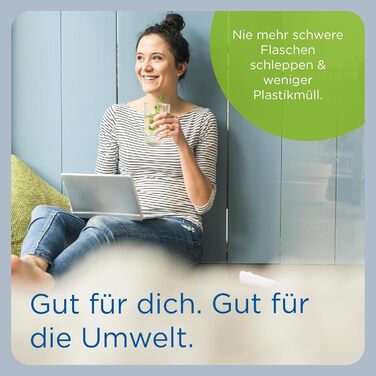 Виробник газованої води BRITA sodaONE (чорний) з циліндром CO та ПЕТ-пляшкою без BPA Перетворює питну воду на газовану газовану воду (до 60 л на циліндр) виробник газованої води для дому