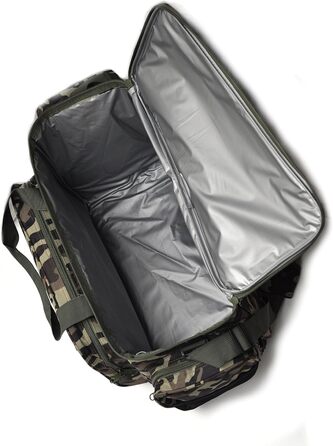 Велика утеплена сумка для риболовлі Carp Bag Camouflage