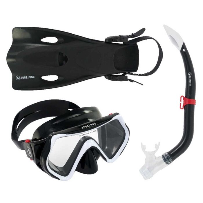 Набір для сноркелінгу Aqua Lung Hero, маска, ласти, набір ласт для сноркелінгу, набір для сноркелінгу 25-31 S/M