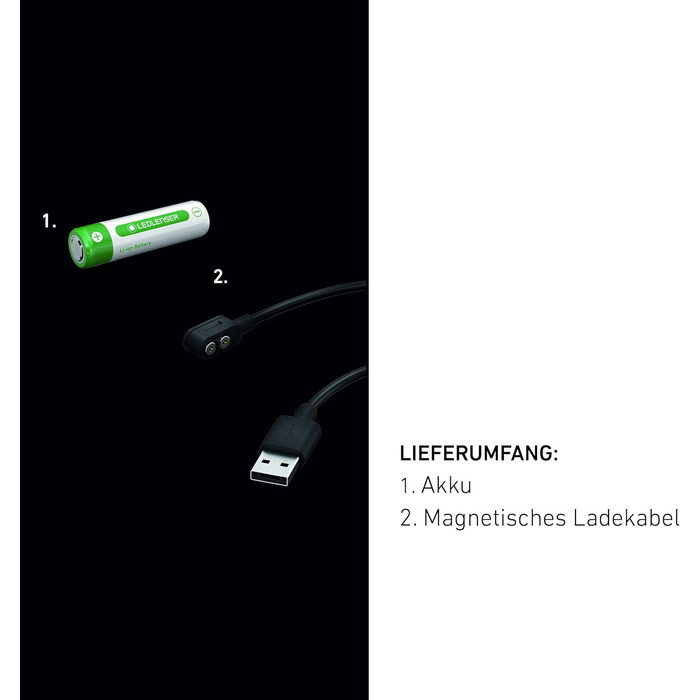 Ліхтар Ledlenser ML4, вуличний, кемпінговий, 300 люмен, час горіння 45 годин, перезаряджається, включно з акумулятором і магнітним кабелем для зарядки