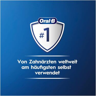 Електрична зубна щітка/електрична зубна щітка Oral-B PRO 3 3500, з 3 режимами чищення та візуальним регулюванням тиску на 360 для догляду за зубами, дорожні смужки, подарунок чоловік/жінка, чорний чорний зі смужками для дорожнього чохла