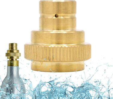 Швидкий адаптер для виробників CO2 газованої води DUO, Art, Terra, Gaia та Crystal 3.0 425 г 60-літровий алюмінієвий циліндр