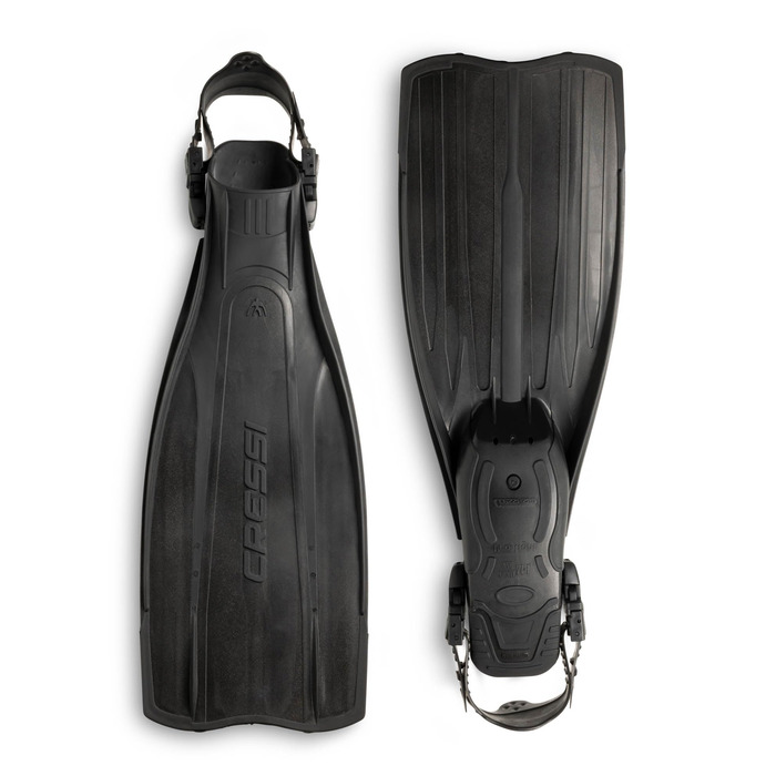 Ласти для дайвінгу Cressi Pro Light з відкритою п&39ятою, розмір M/L (41/43), чорні