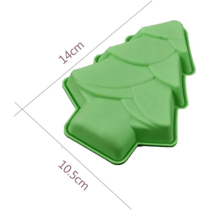 Силіконова форма для випічки у формі ялинки DUBENS