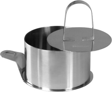 Десертні кільця та обідні кільця STONELINE 8 см, набір кілець малий, 8 шт. , нержавіюча сталь, 6 кілець, 1 підйомник, 1 марка, фуд