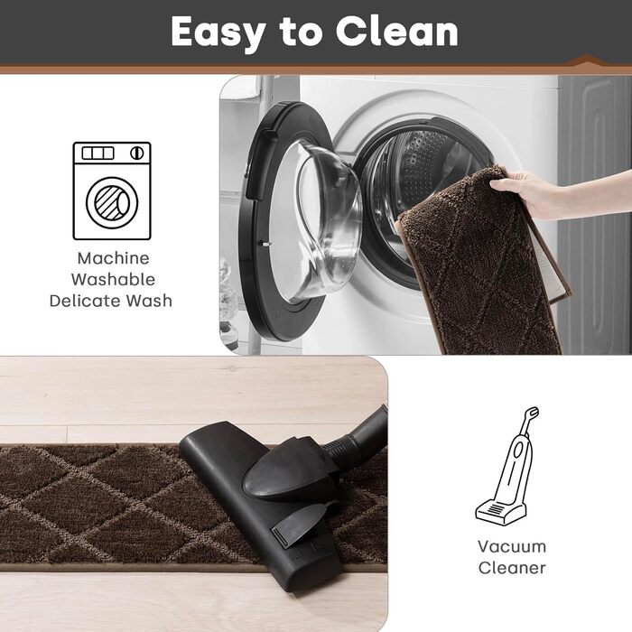 Килимки для сходів JOENIE, нековзні, для приміщень, 76,2 x 20,3 см, доріжки для дерев&39яних сходів, окантовка, килимки для сходів для дітей та собак, 100 поліестер, основа TPR (коричневі, 12 шт. ) коричневі 12 шт.