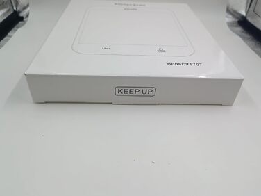 Цифрові кухонні ваги Vitafit 15 кг, багатофункціональні кухонні ваги, цифрові ваги зі світлодіодним дисплеєм, загартоване скло, то